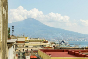 Murales street on Spanish Quarter Napoli
